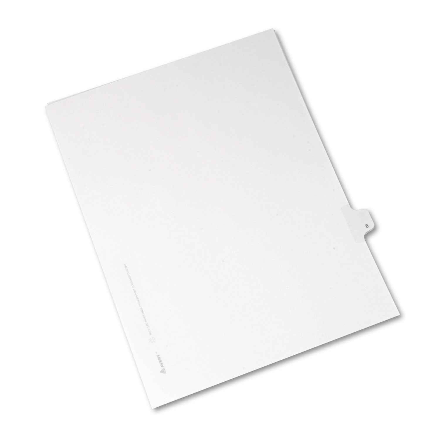  Avery 82206 Preprinted Legal Exhibit Side Tab Index Dividers, Allstate Style, 10-Tab, 8, 11 x 8.5, White, 25/Pack (AVE82206) 