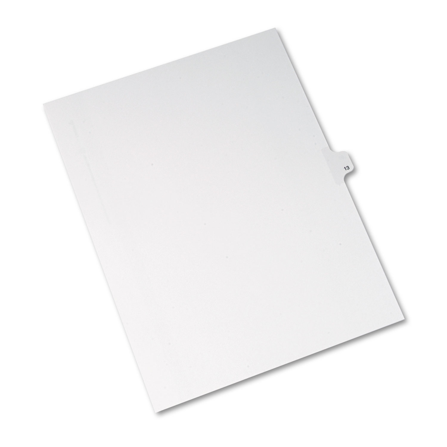 Avery 82211 Preprinted Legal Exhibit Side Tab Index Dividers, Allstate Style, 10-Tab, 13, 11 x 8.5, White, 25/Pack (AVE82211) 