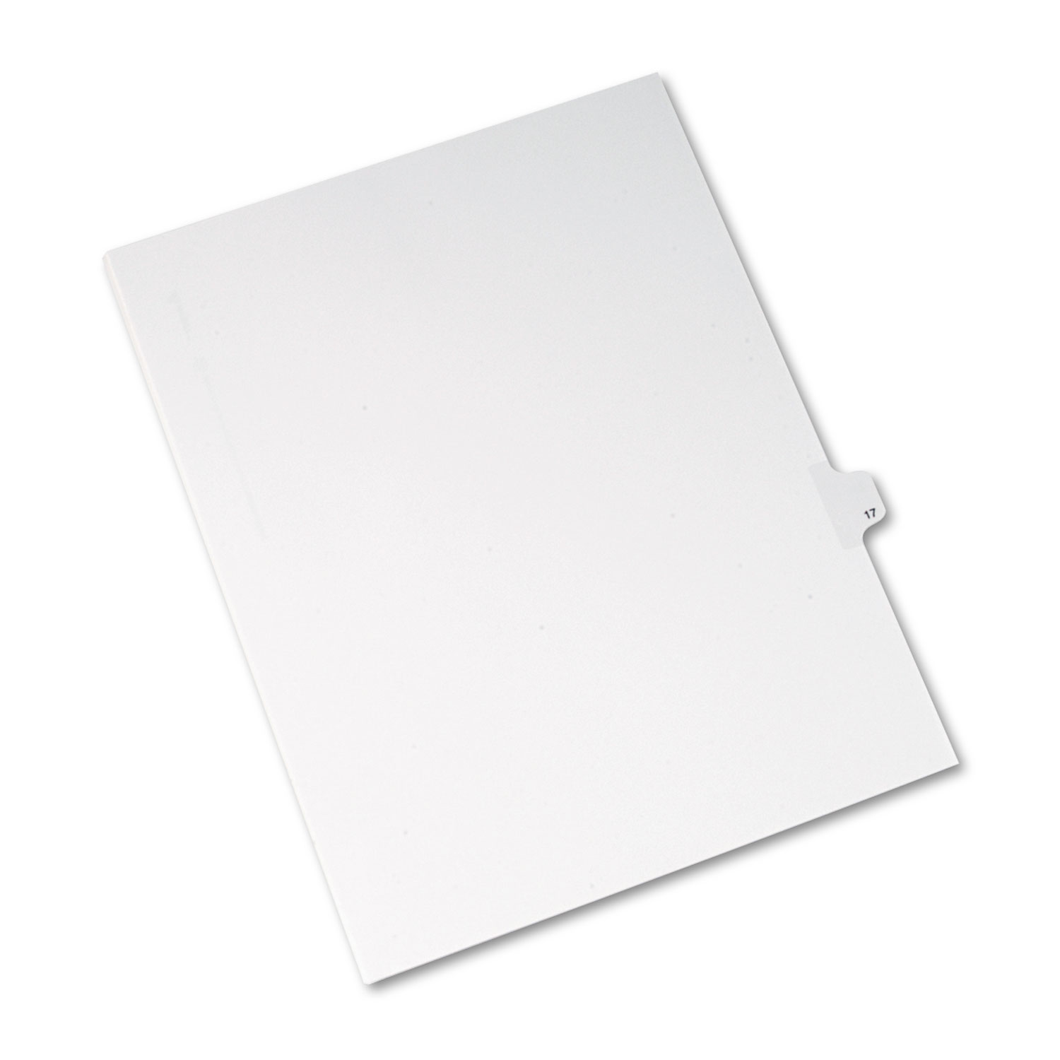  Avery 82215 Preprinted Legal Exhibit Side Tab Index Dividers, Allstate Style, 10-Tab, 17, 11 x 8.5, White, 25/Pack (AVE82215) 