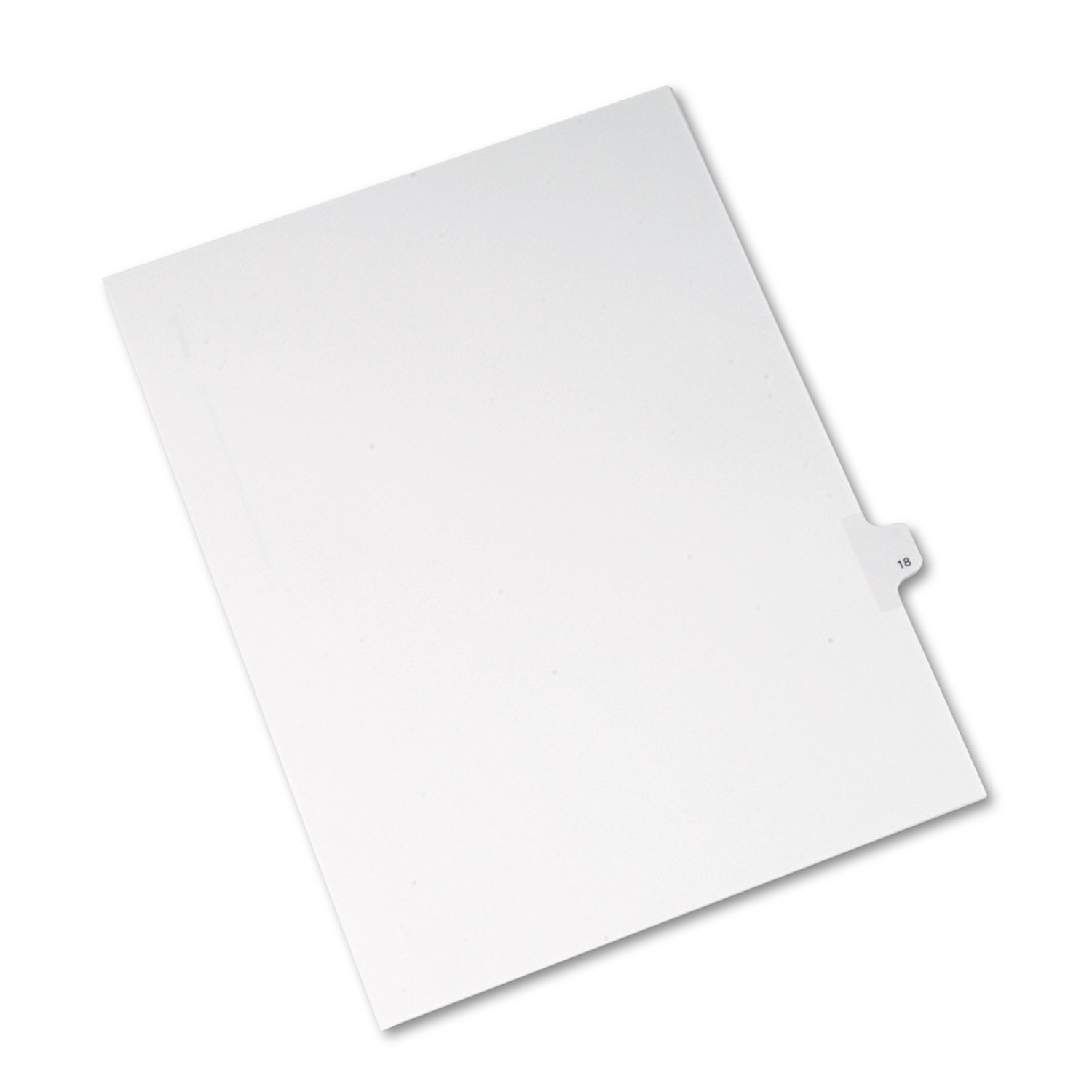  Avery 82216 Preprinted Legal Exhibit Side Tab Index Dividers, Allstate Style, 10-Tab, 18, 11 x 8.5, White, 25/Pack (AVE82216) 