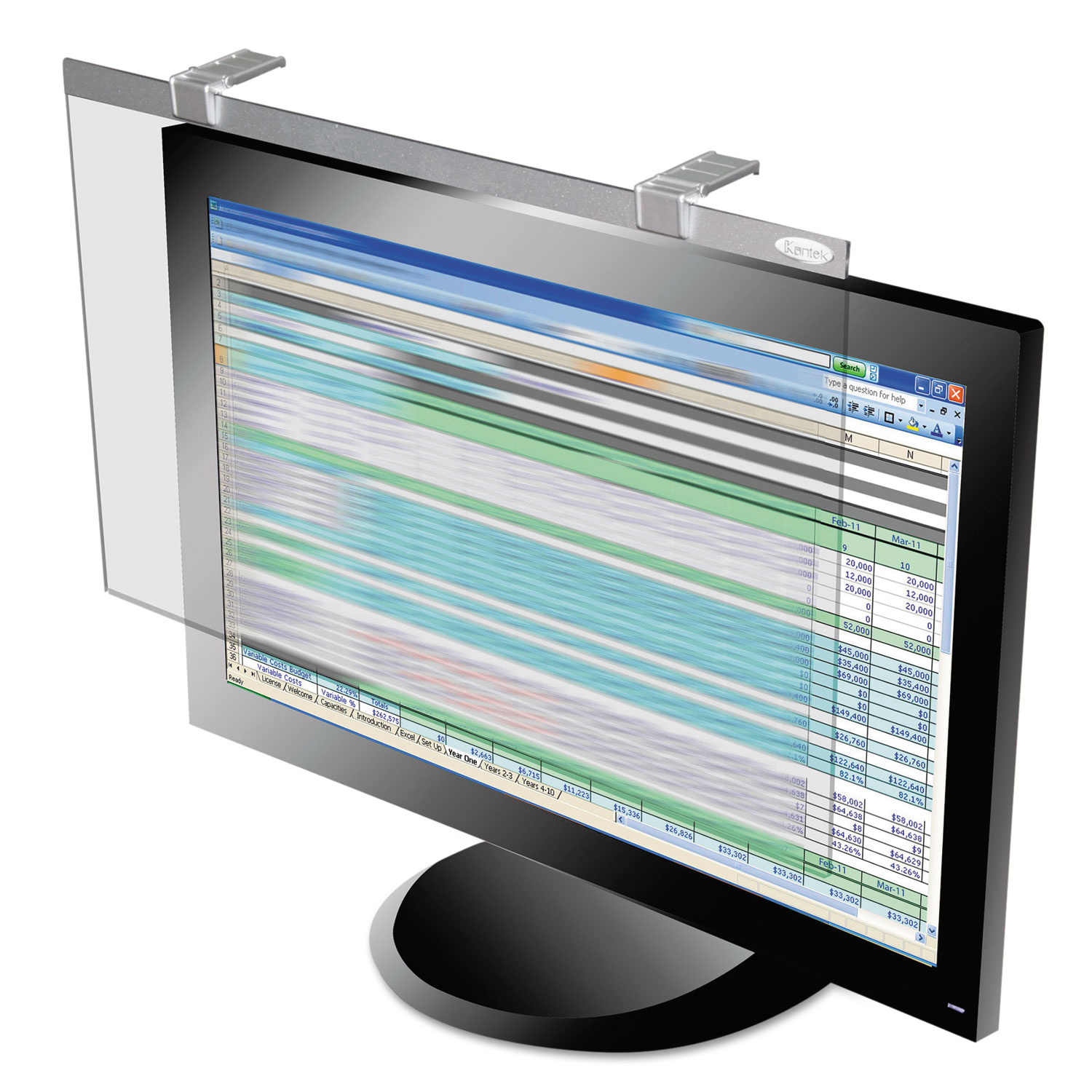 LCD Protect Privacy Antiglare Deluxe Filter, 24" Widescreen LCD, 16:9/16:10