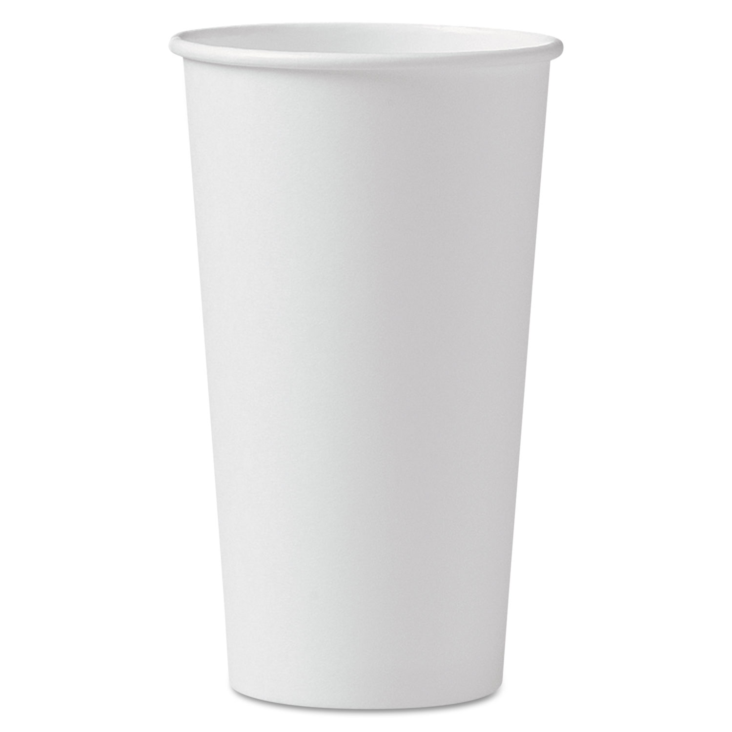  Dart 420W-2050 Polycoated Hot Paper Cups, 20 oz, White, 600/Carton (SCC420W) 