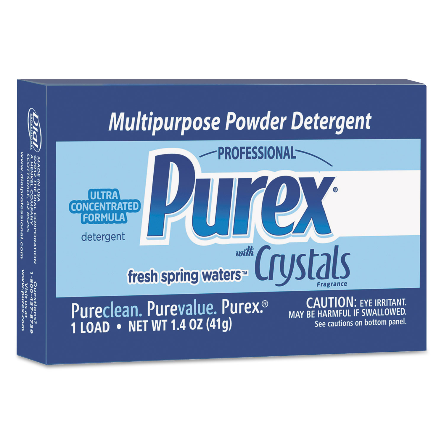  Purex DIA 10245 Ultra Concentrated Powder Detergent, 1.4 oz Box, Vend Pack, 156/Carton (DIA10245) 