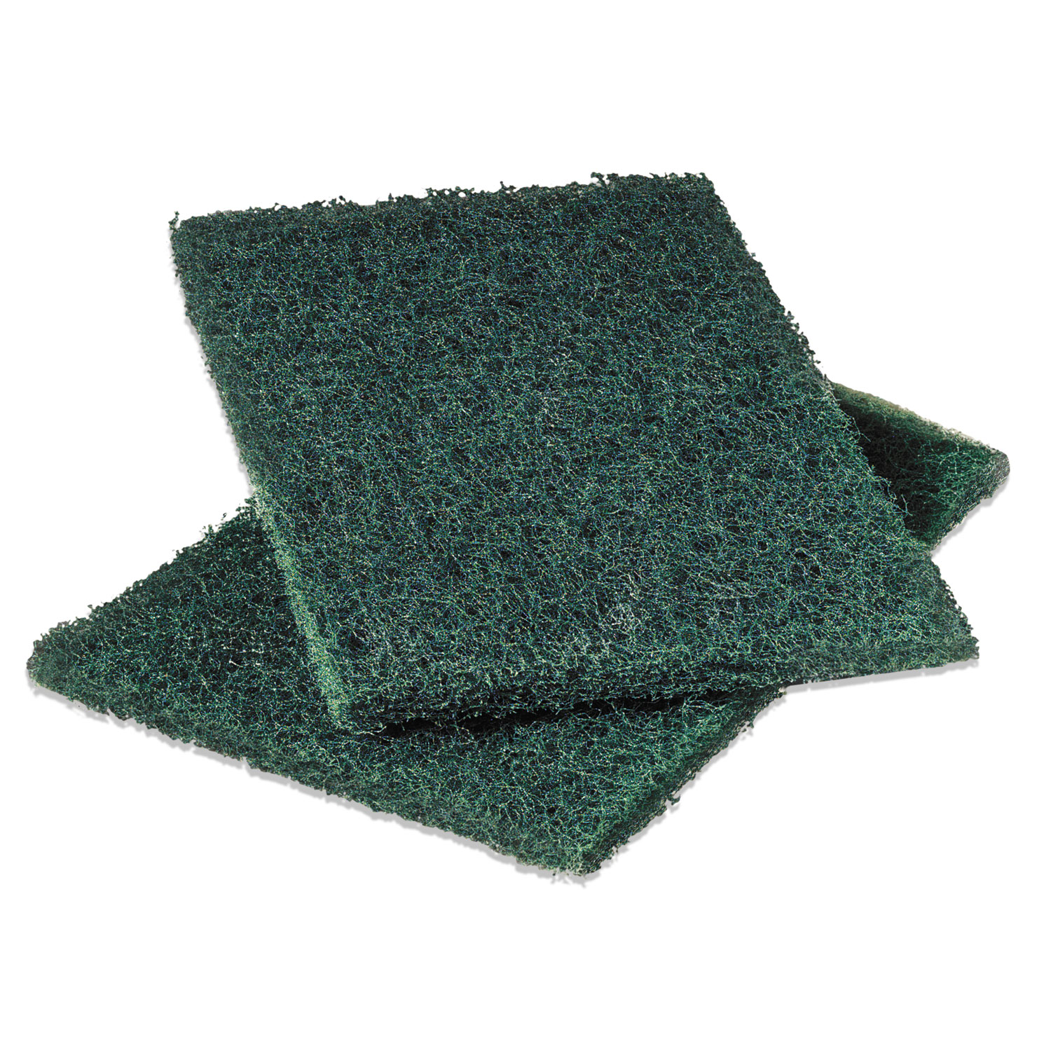  Scotch-Brite PROFESSIONAL 86 Commercial Heavy-Duty Scouring Pad, Green, 6 x 9, 12/Pack (MMM86) 