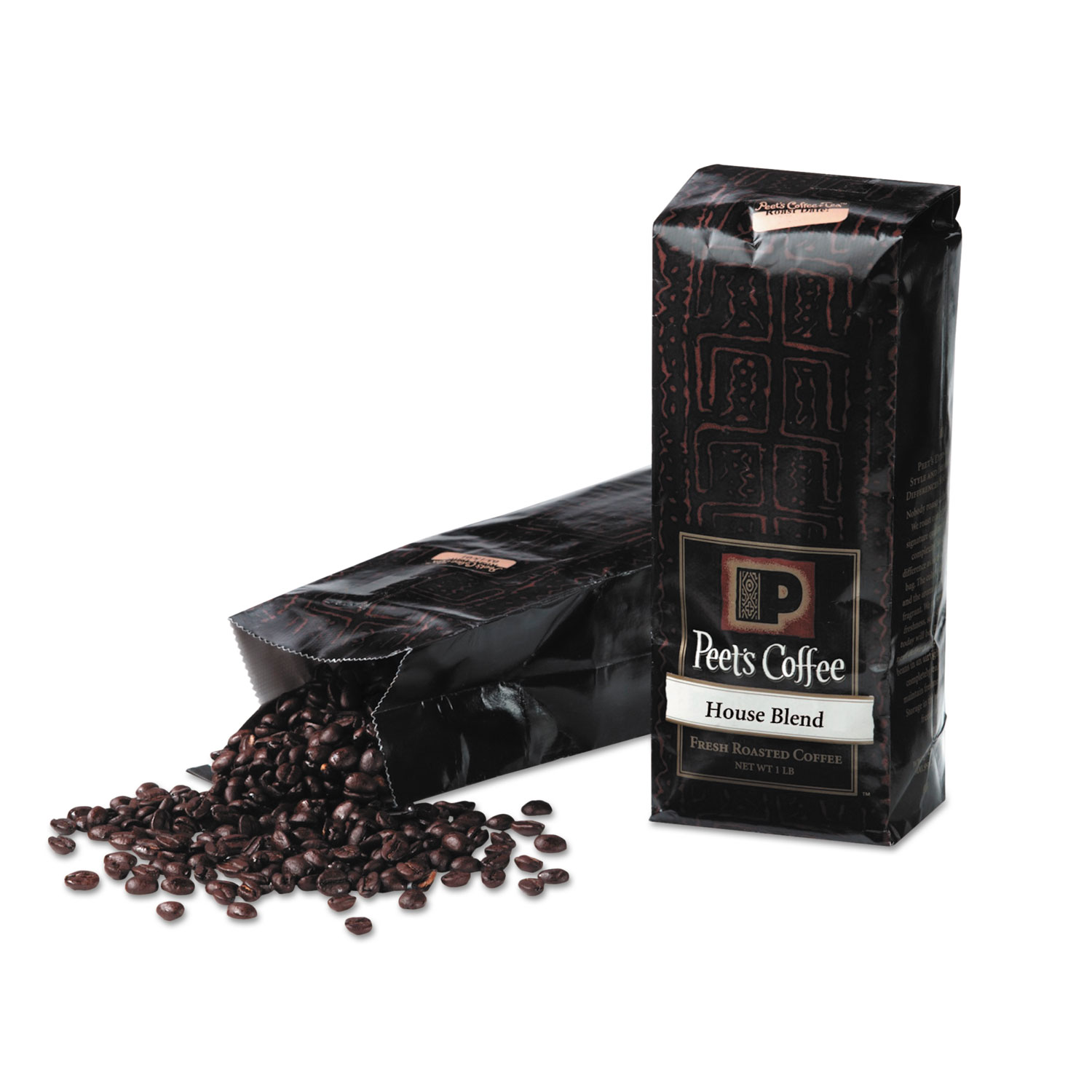  Peet's Coffee & Tea 500350 Bulk Coffee, House Blend, Whole Bean, 1 lb Bag (PEE500350) 