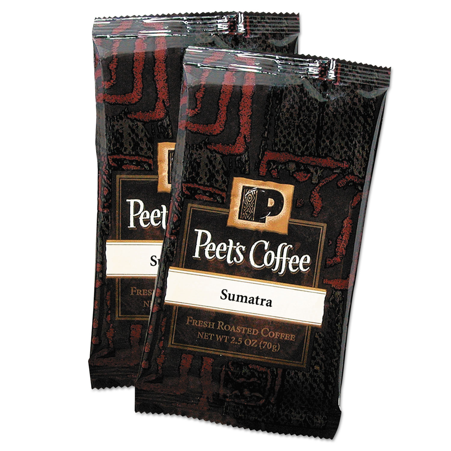 Coffee Portion Packs, Sumatra, 2.5 oz Frack Pack, 18/Box