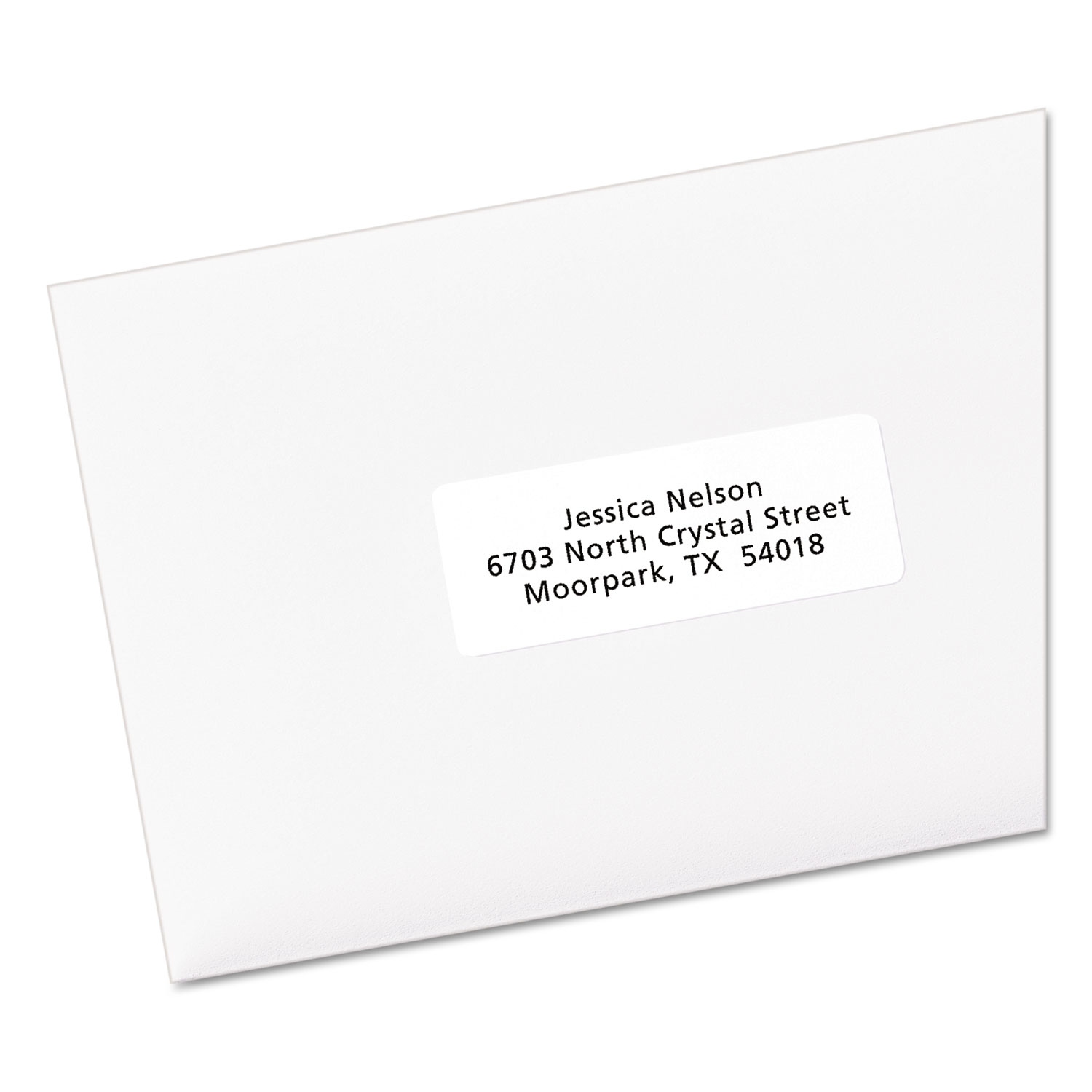EcoFriendly Laser/Inkjet Easy Peel Mailing Labels, 1 x 2 5/8, White, 750/Pack