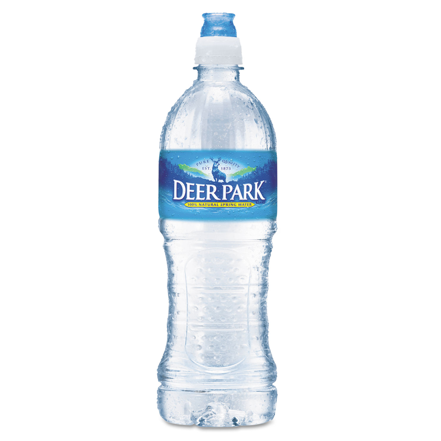  Deer Park 828453 Natural Spring Water, 23.6 oz Bottle, 24 Bottles/Carton (NLE828453) 
