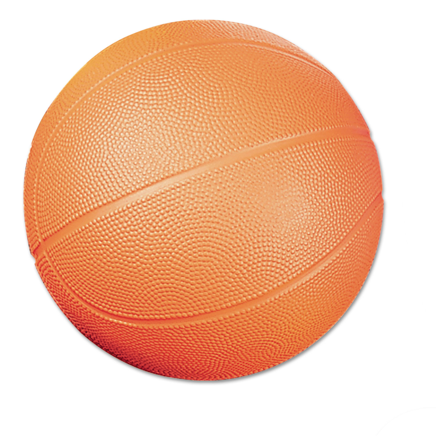 Coated Foam Sport Ball, Basketball, No. 3 Size, Orange