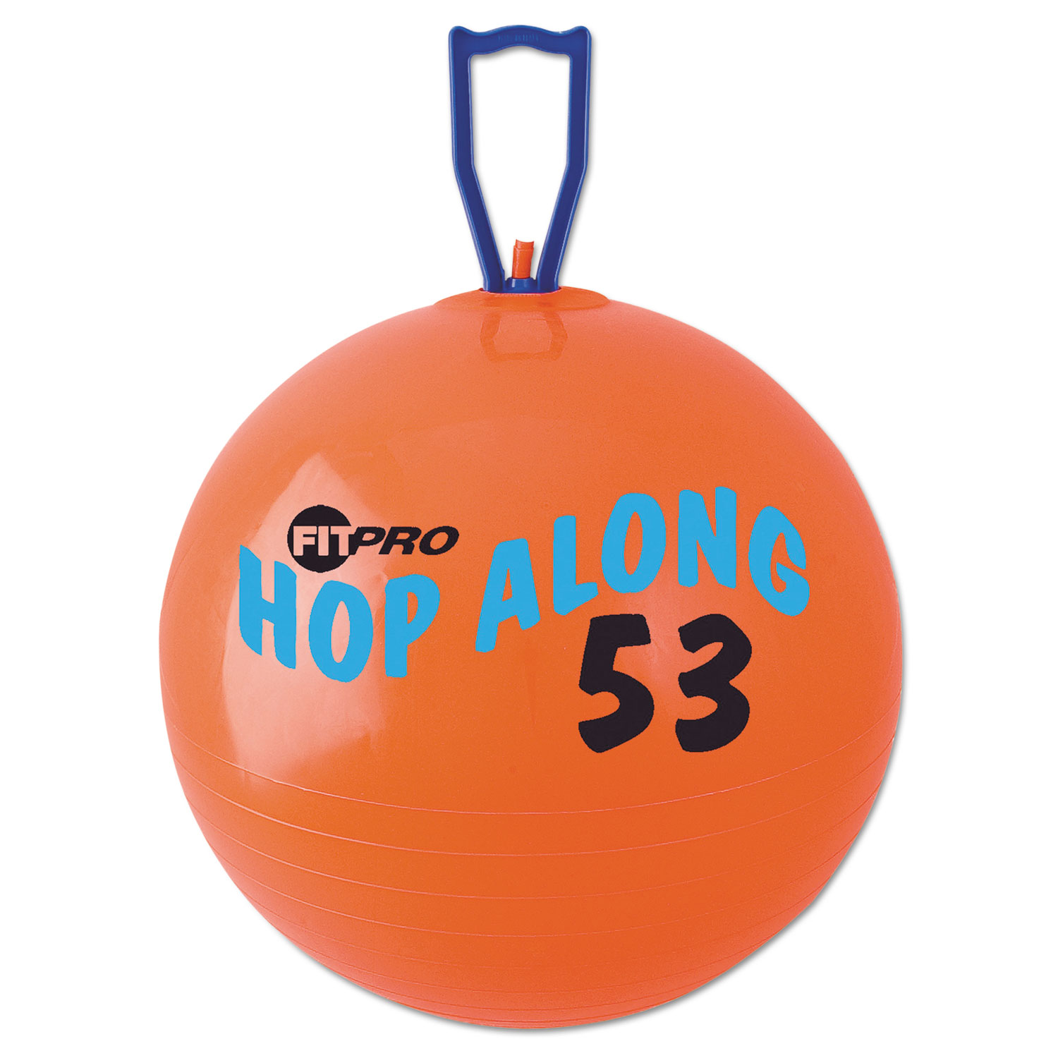 FitPro Hop Along Pon Pon Ball, 53cm, Red