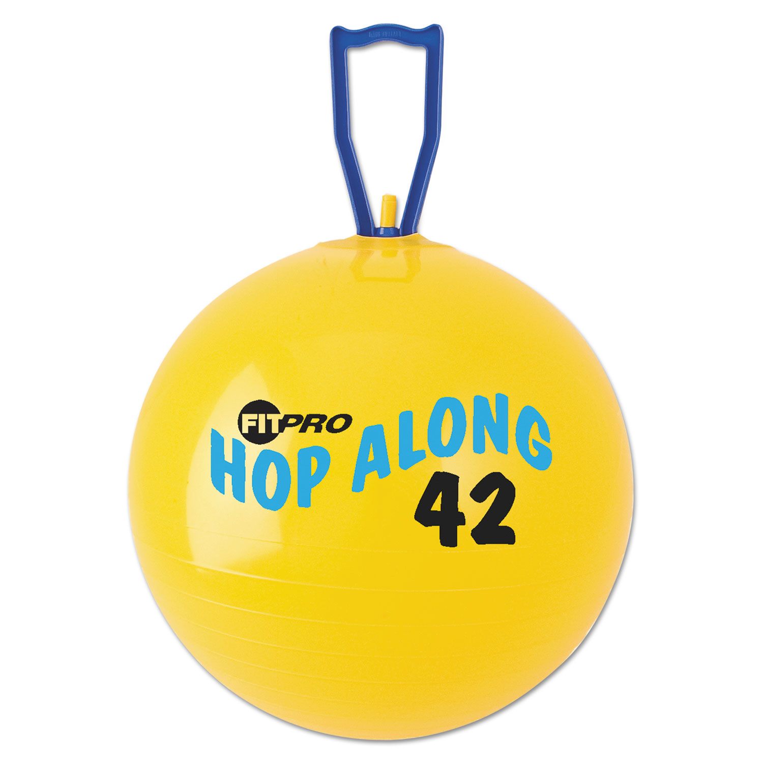 FitPro Hop Along Pon Pon Ball, 42cm, Yellow
