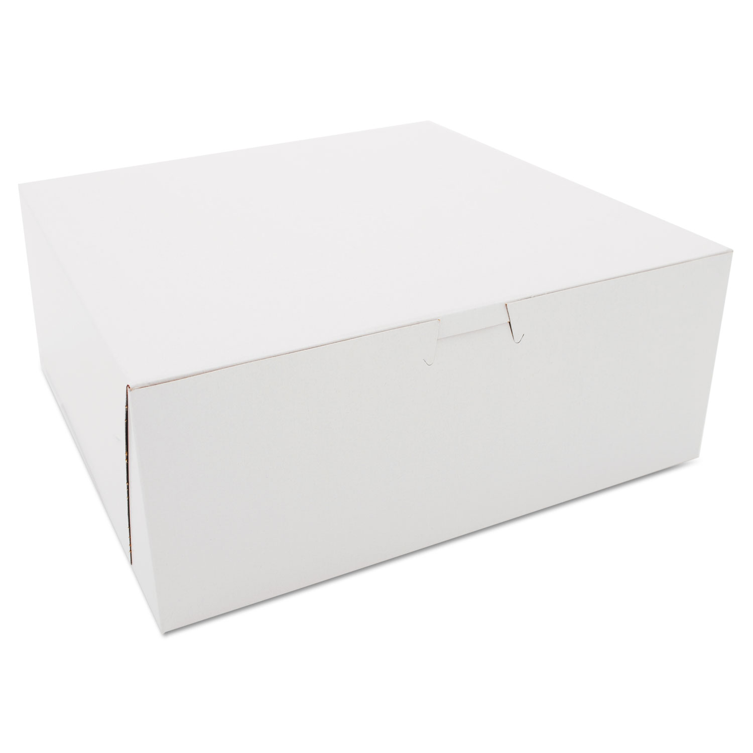  SCT SCH 0973 Bakery Boxes, White, Kraft, 10W x 10D x 4H (SCH0973) 