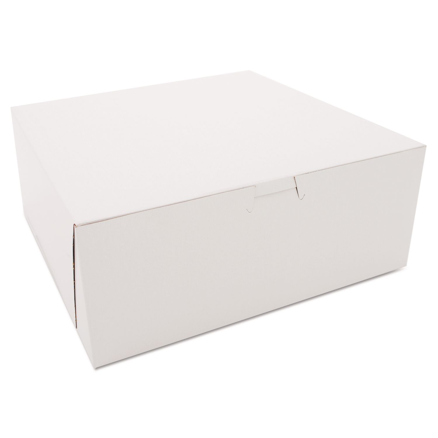 White OnePiece NonWindow Bakery Boxes Zerbee