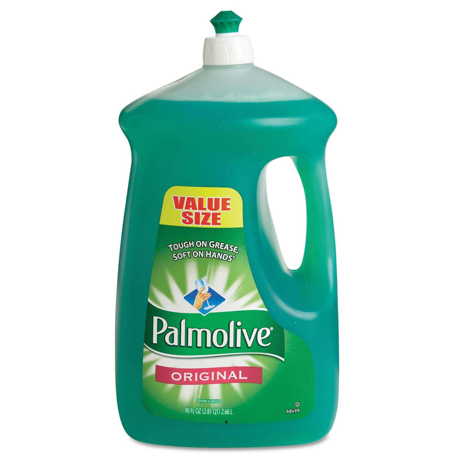  Palmolive 46157 Dishwashing Liquid, Original Scent, Green, 90oz Bottle, 4/Carton (CPC46157) 