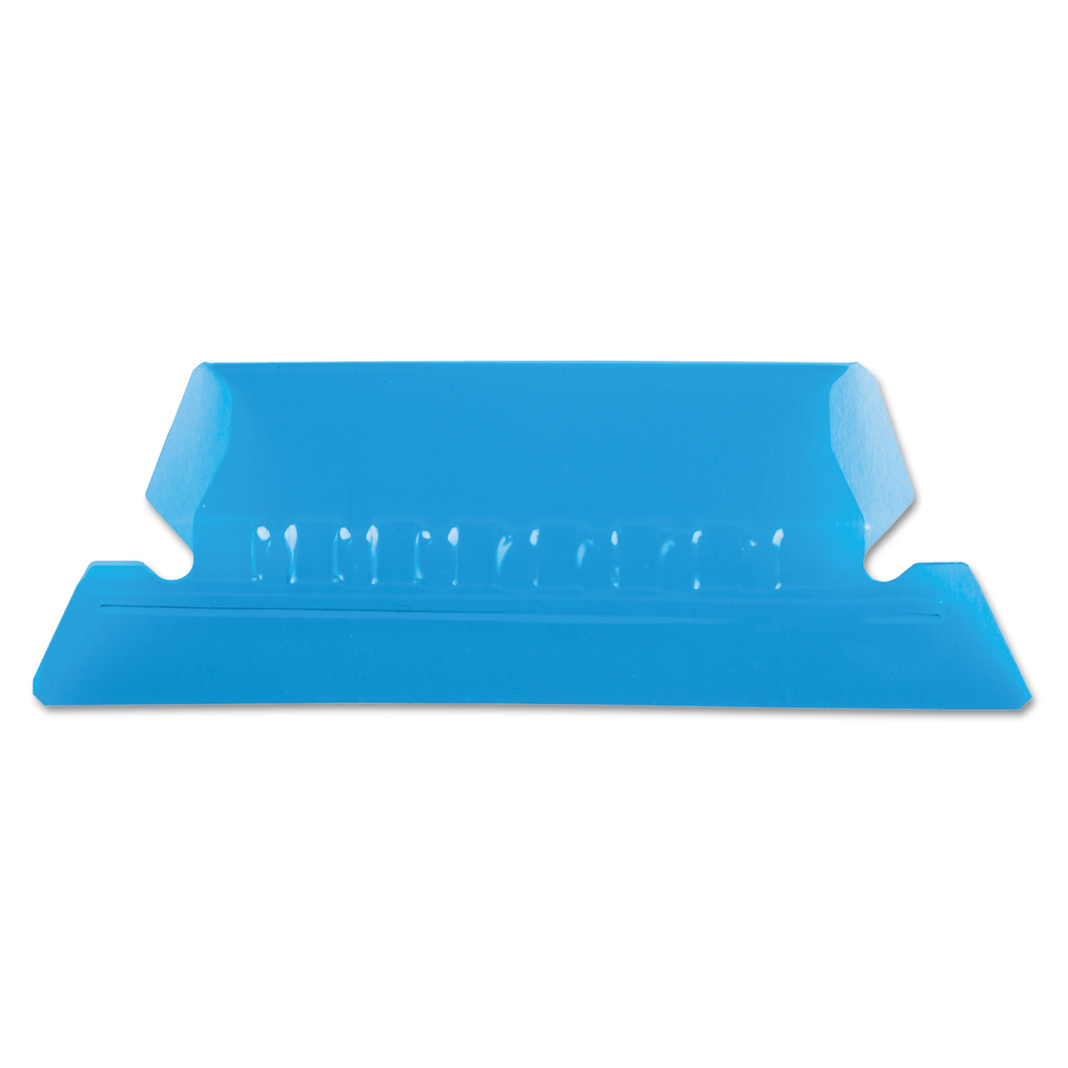  Pendaflex 42 BLU Transparent Colored Tabs For Hanging File Folders, 1/5-Cut Tabs, Blue, 2 Wide, 25/Pack (PFX42BLU) 