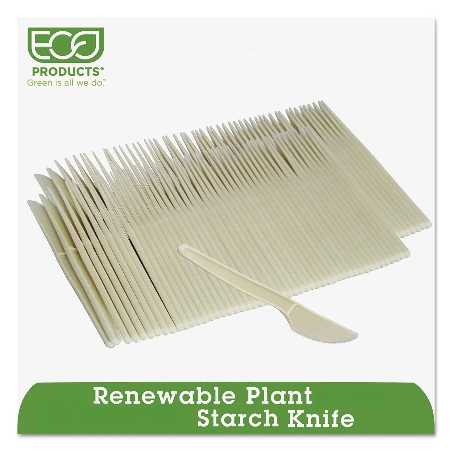 Plant Starch Knife - 7, 50/PK