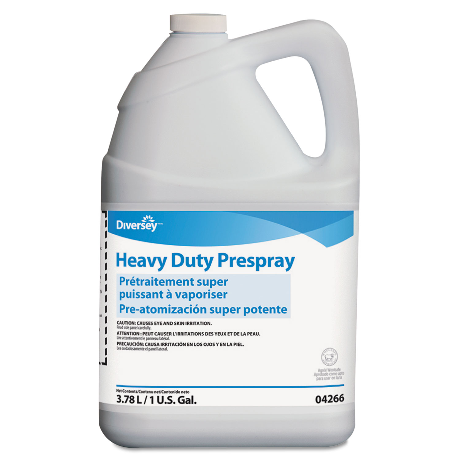  Diversey 904266 Carpet Cleanser Heavy-Duty Prespray, 1gal Bottle, Fruity Scent, 4/Carton (DVO904266) 