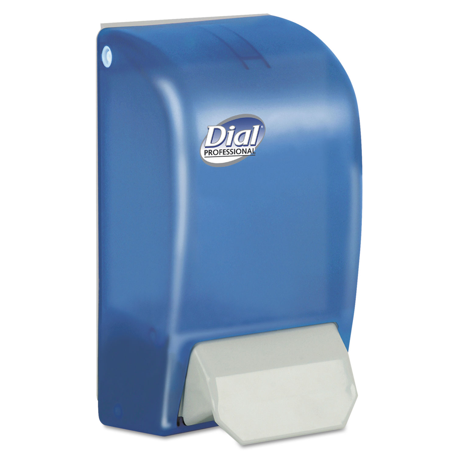  Dial Professional 6056 1 Liter Manual Foaming Dispenser, 5 x 4.5 x 9, Blue (DIA06056) 