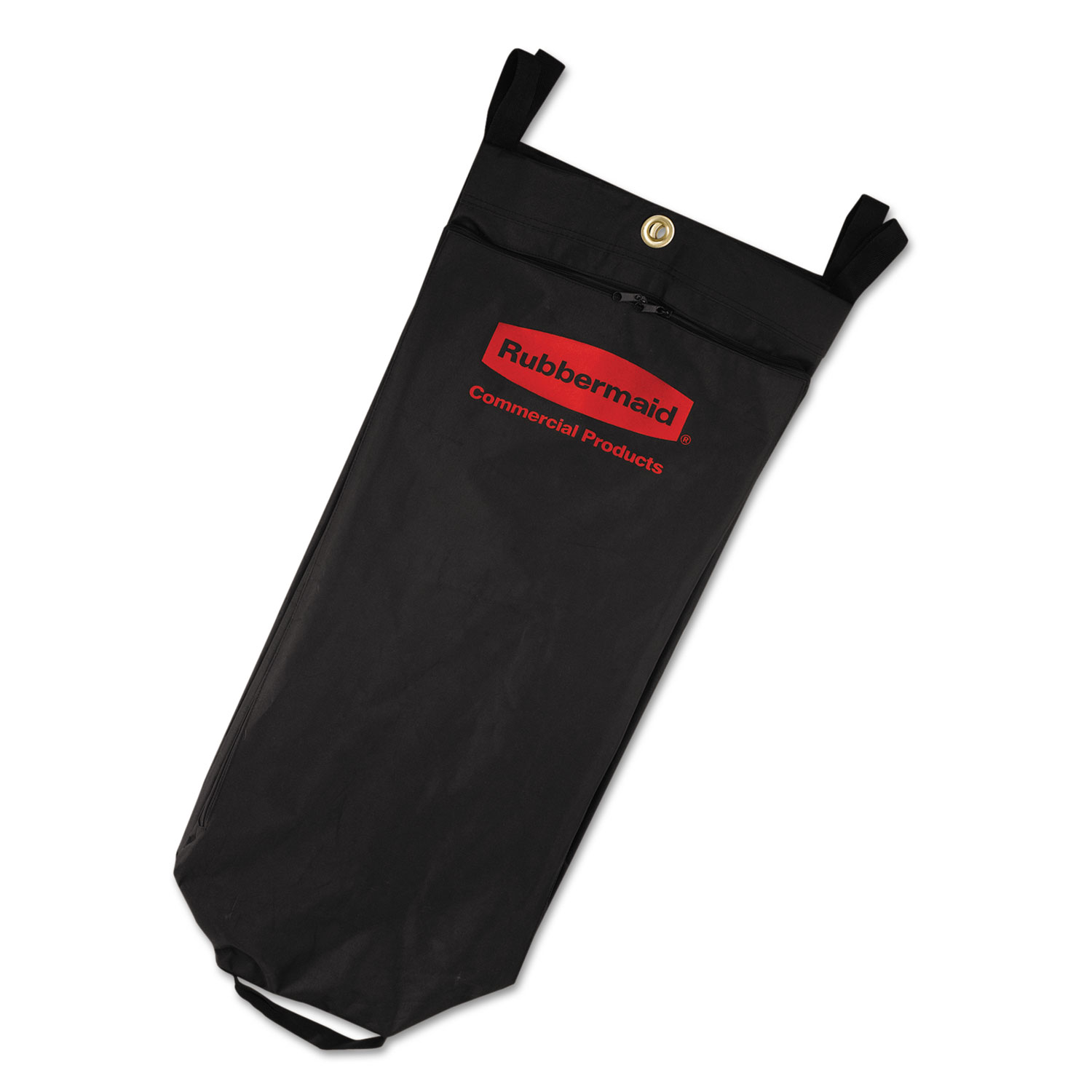  Rubbermaid Commercial 1966888 Fabric Cleaning Cart Bag, 26 gal, 17.5 x 33, Black (RCP1966888) 