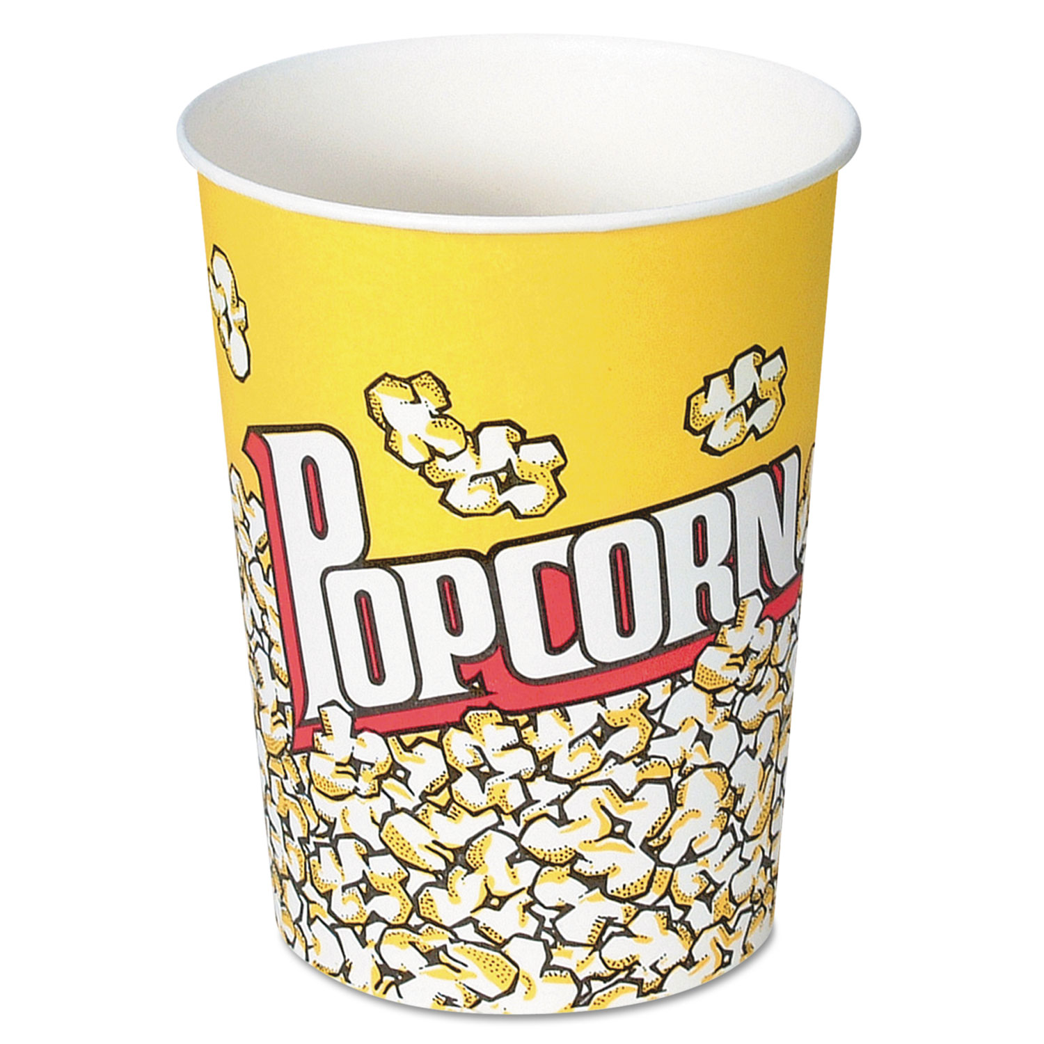  Dart V32-00061 Paper Popcorn Cup, 32 oz, Popcorn Design, 50/Pack (SCCV32) 