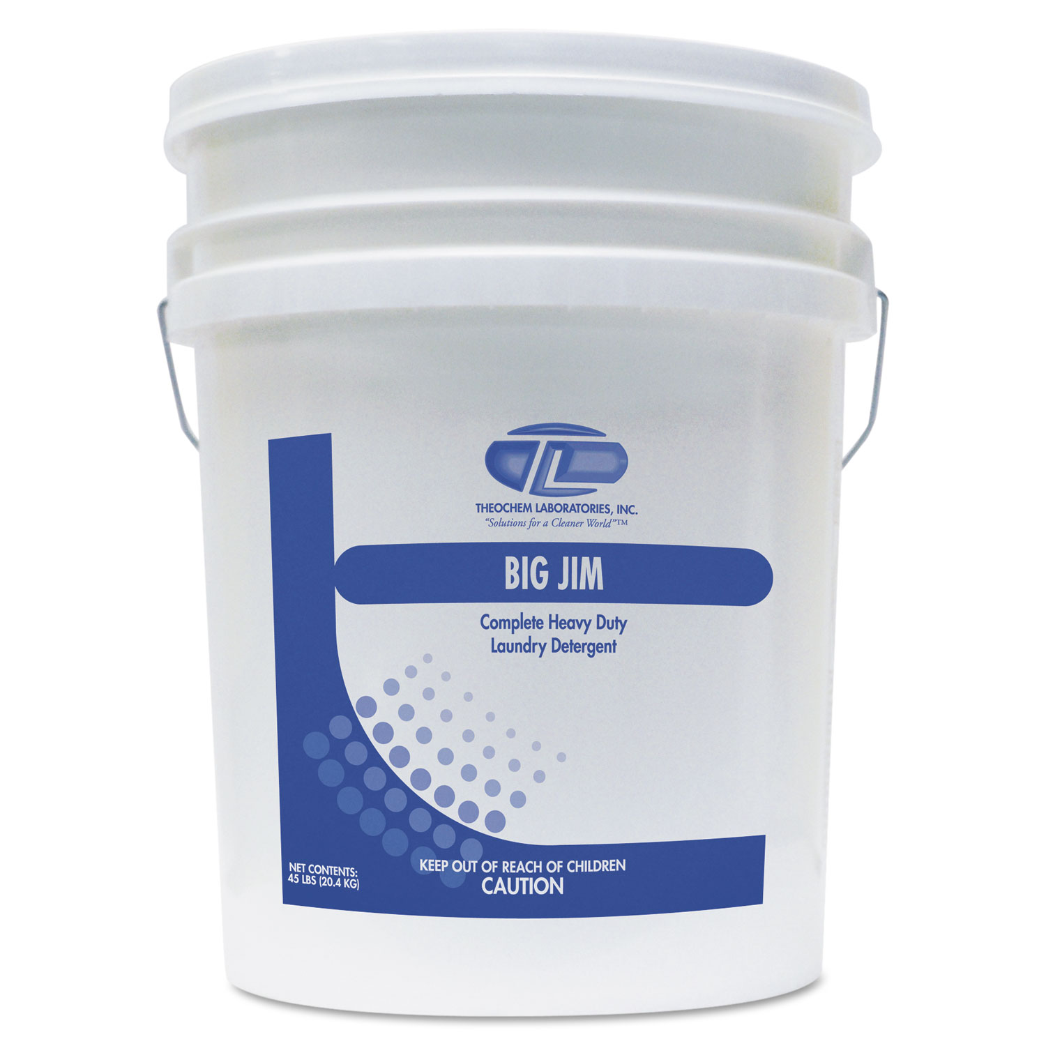  Theochem Laboratories 501050 Power HD Detergent, Fresh, 45 lbs, Pail (TOL141PL) 