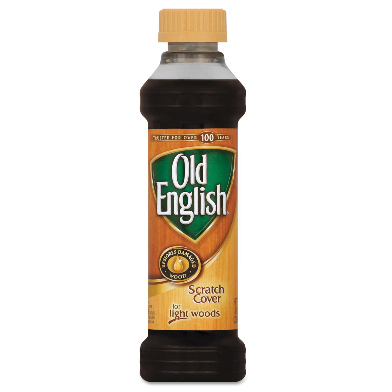  OLD ENGLISH 62338-75462 Furniture Scratch Cover, For Light Wood, 8oz Bottle (RAC75462) 