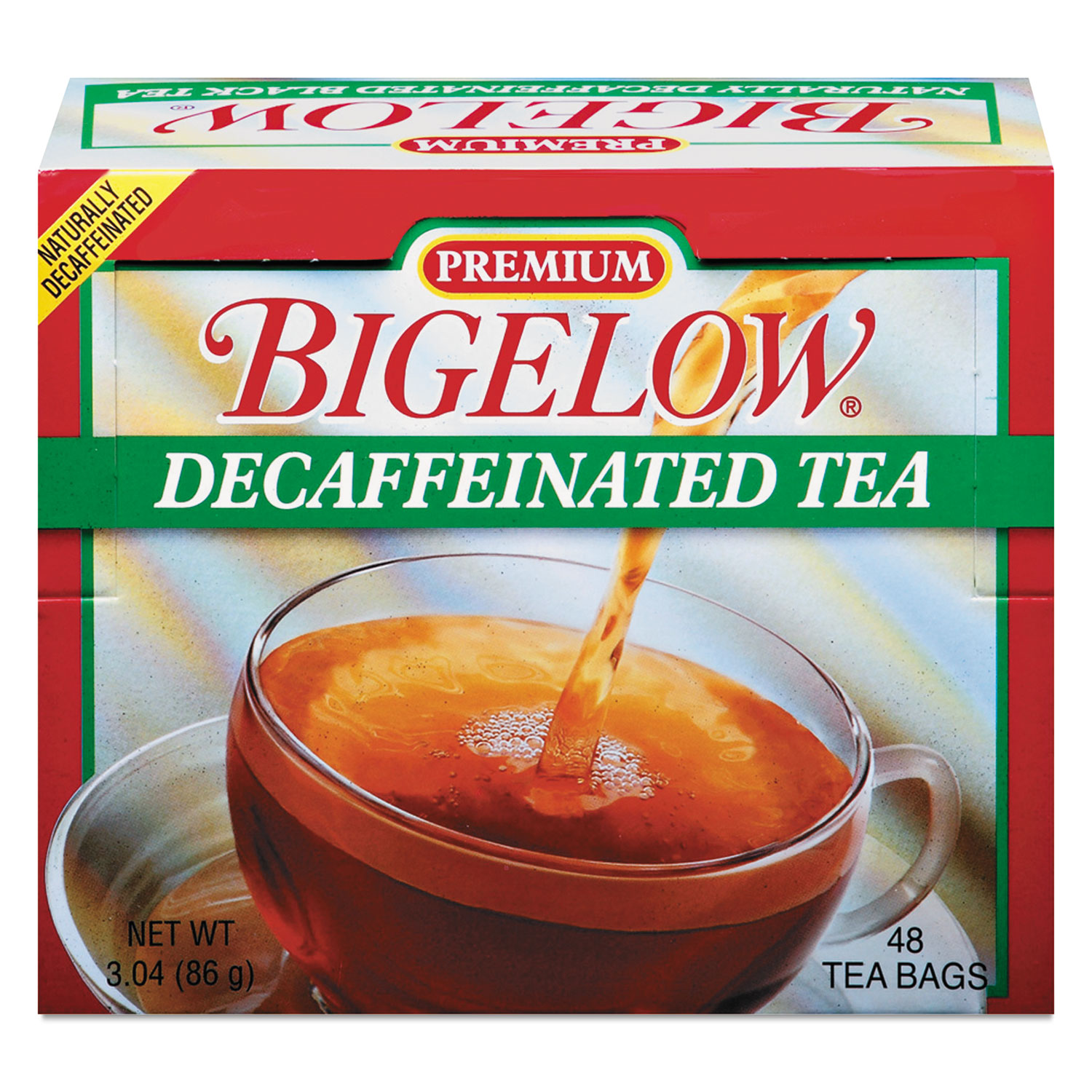  Bigelow RCB00356 Single Flavor Tea, Decaffeinated Black, 48 Bags/Box (BTC00356) 