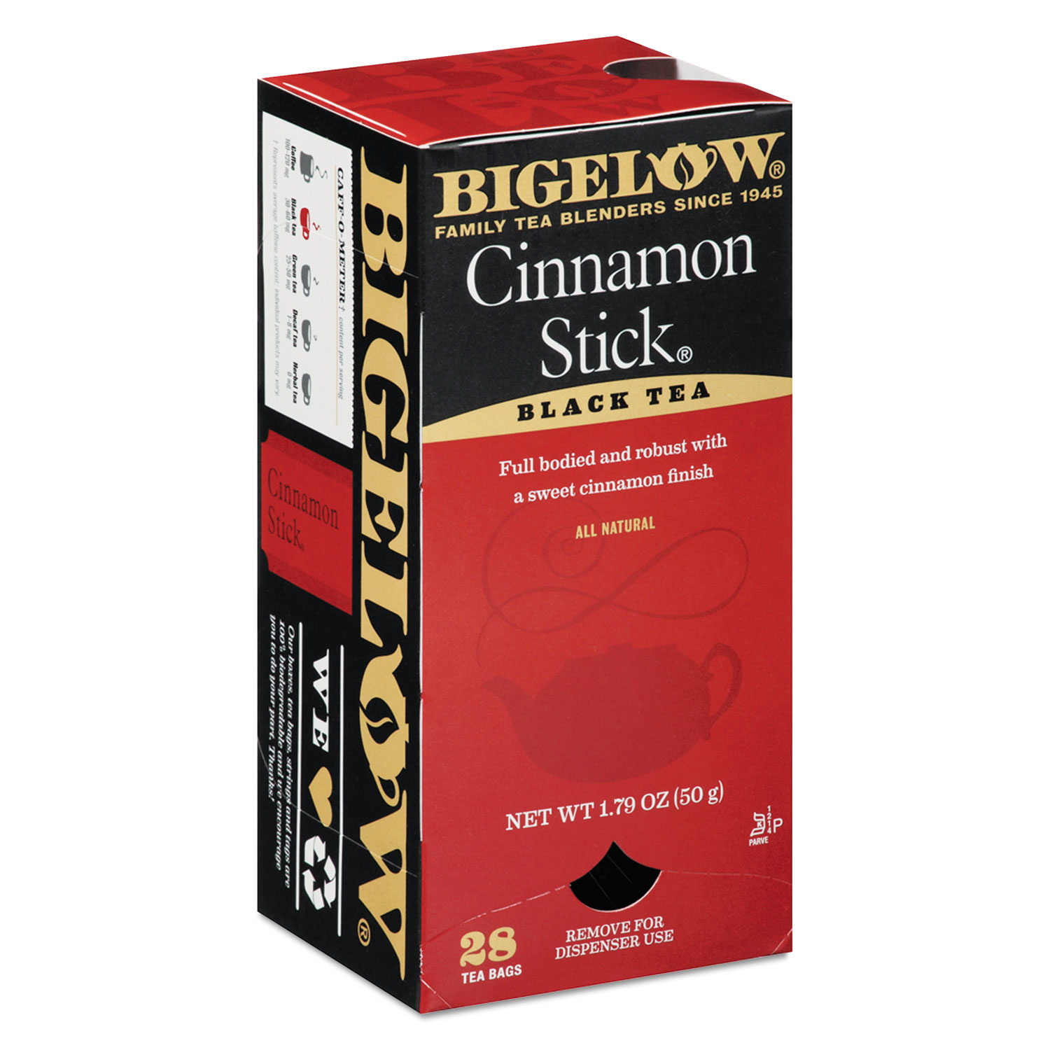  Bigelow RCB003431 Cinnamon Stick Black Tea, 28/Box (BTC10343) 