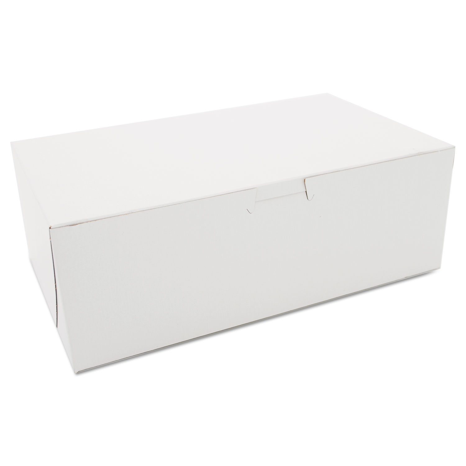  SCT SCH 1017 Non-Window Bakery Boxes, Paperboard, 10w x 6d x 3 1/2h, White, 250/Bundle (SCH1017) 