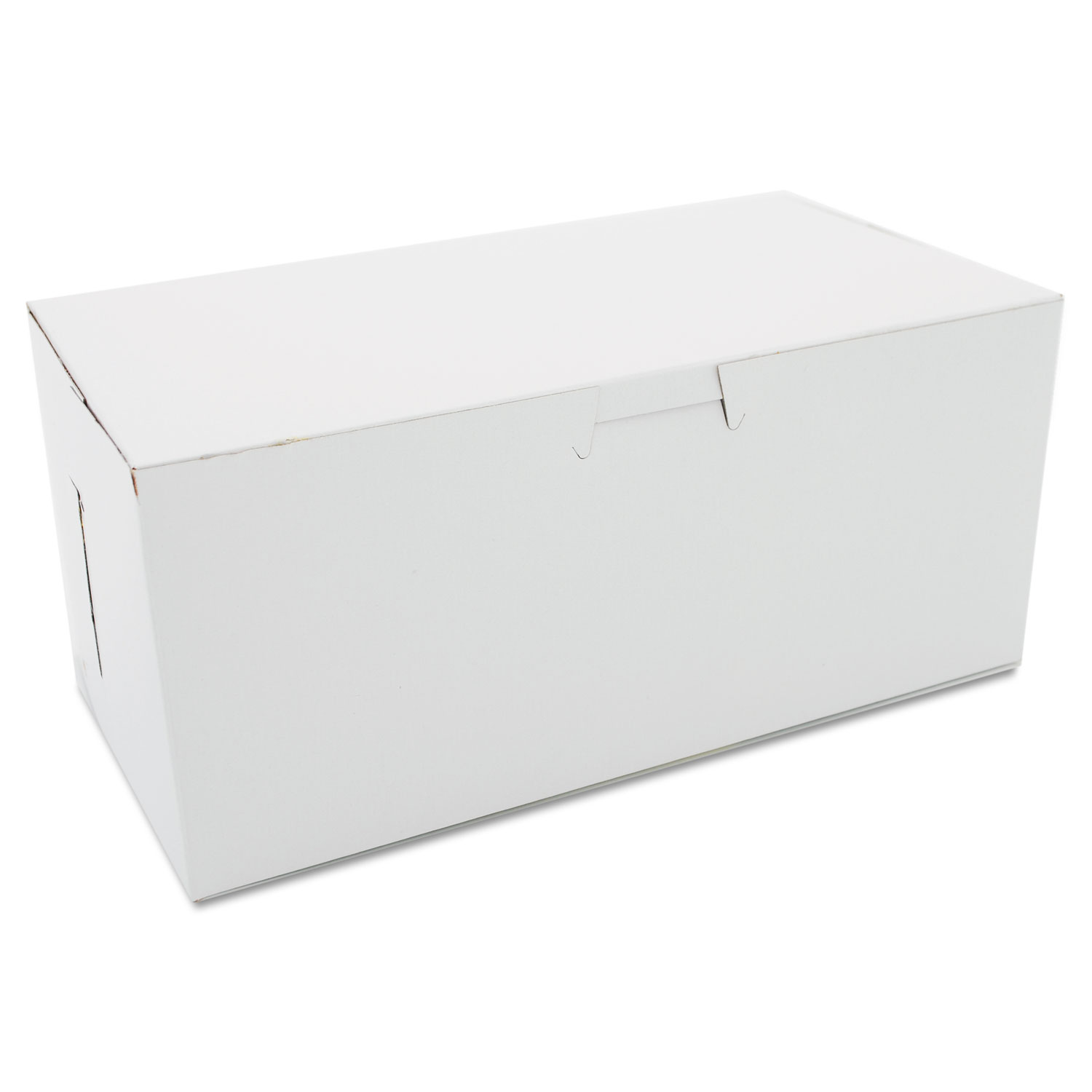  SCT SCH 0949 Non-Window Bakery Boxes, 9 x 5 x 4, White, 250/Carton (SCH0949) 