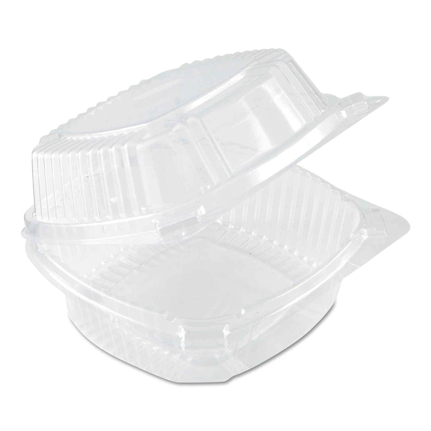 SmartLock Food Containers, Clear, 20oz, 5 3/4w x 6d x 3h, 500/Carton