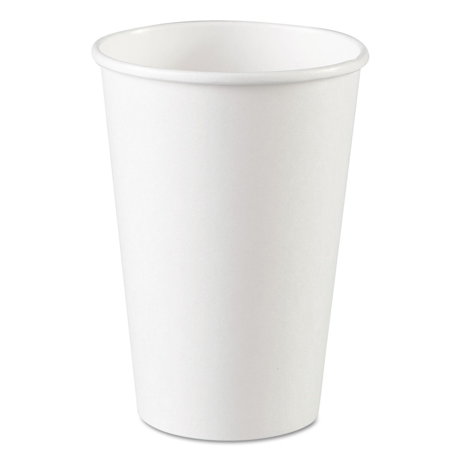  Dixie 2346W Paper Cups, Hot, 16 oz, White, 1000/Carton (DXE2346W) 