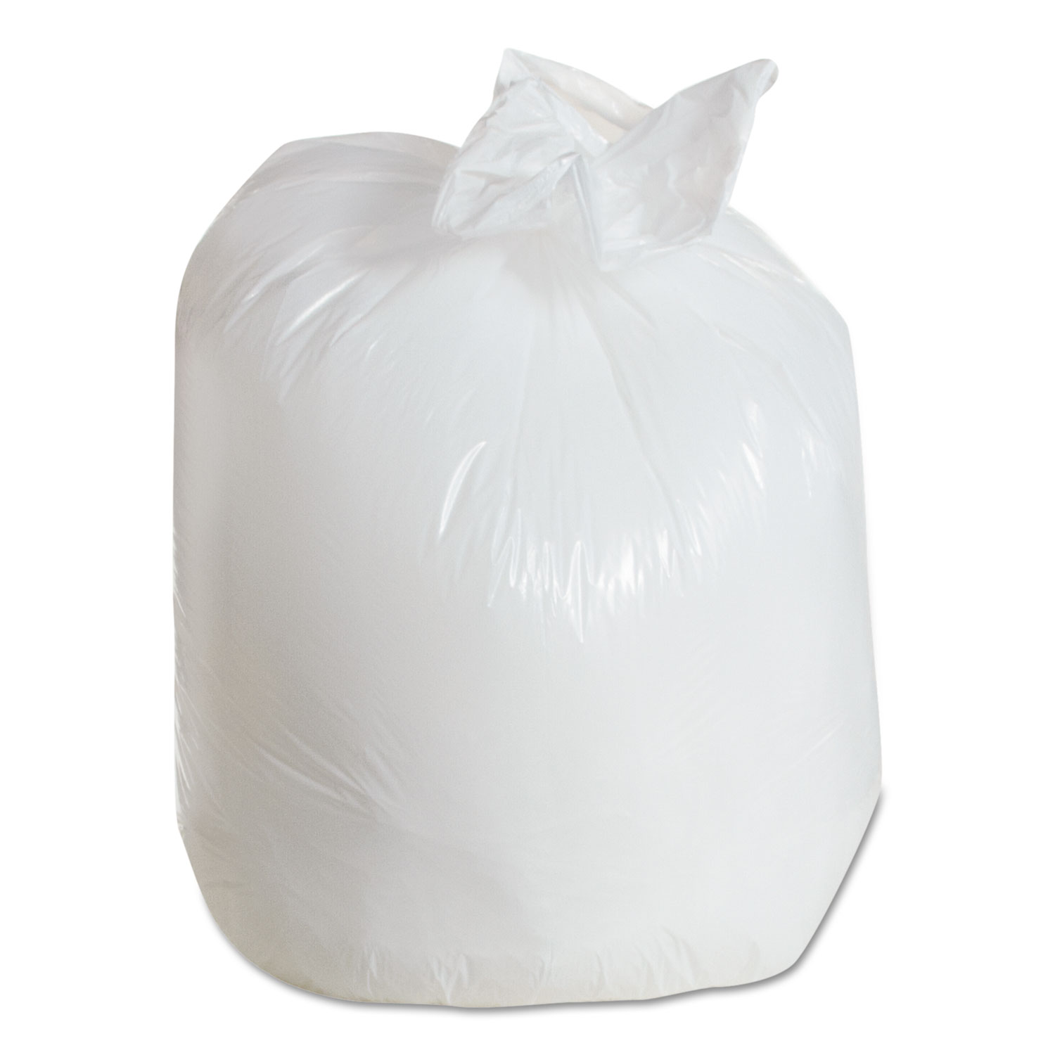  FlexSol ST39 Low Density Can Liners, 33 gal, 0.8 mil, 33 x 39, White, 150/Carton (ESXST39) 