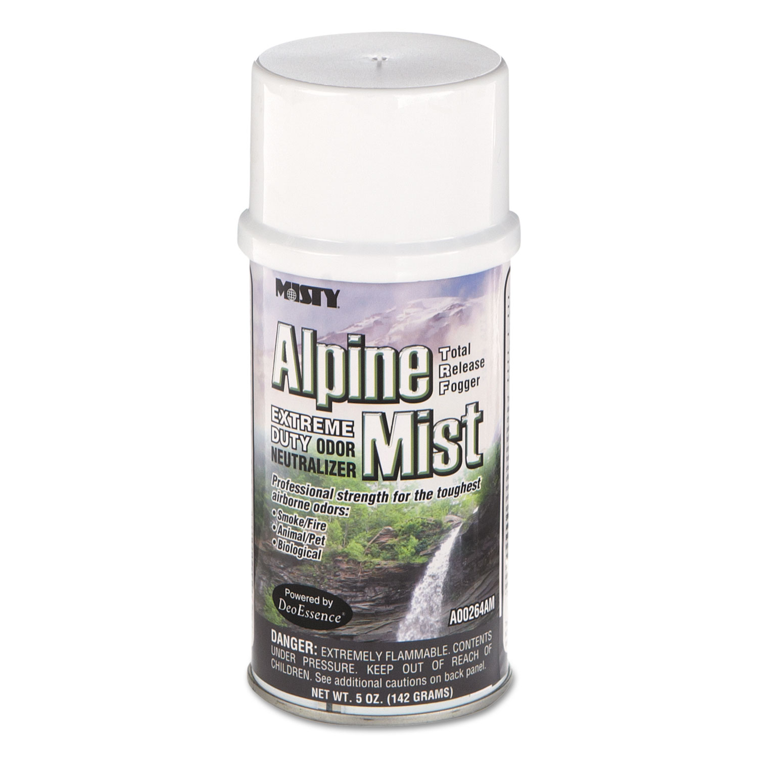  Misty 1039402 Odor Neutralizer Fogger, Alpine Mist, 5 oz Aerosol, 12/Carton (AMR1039402) 