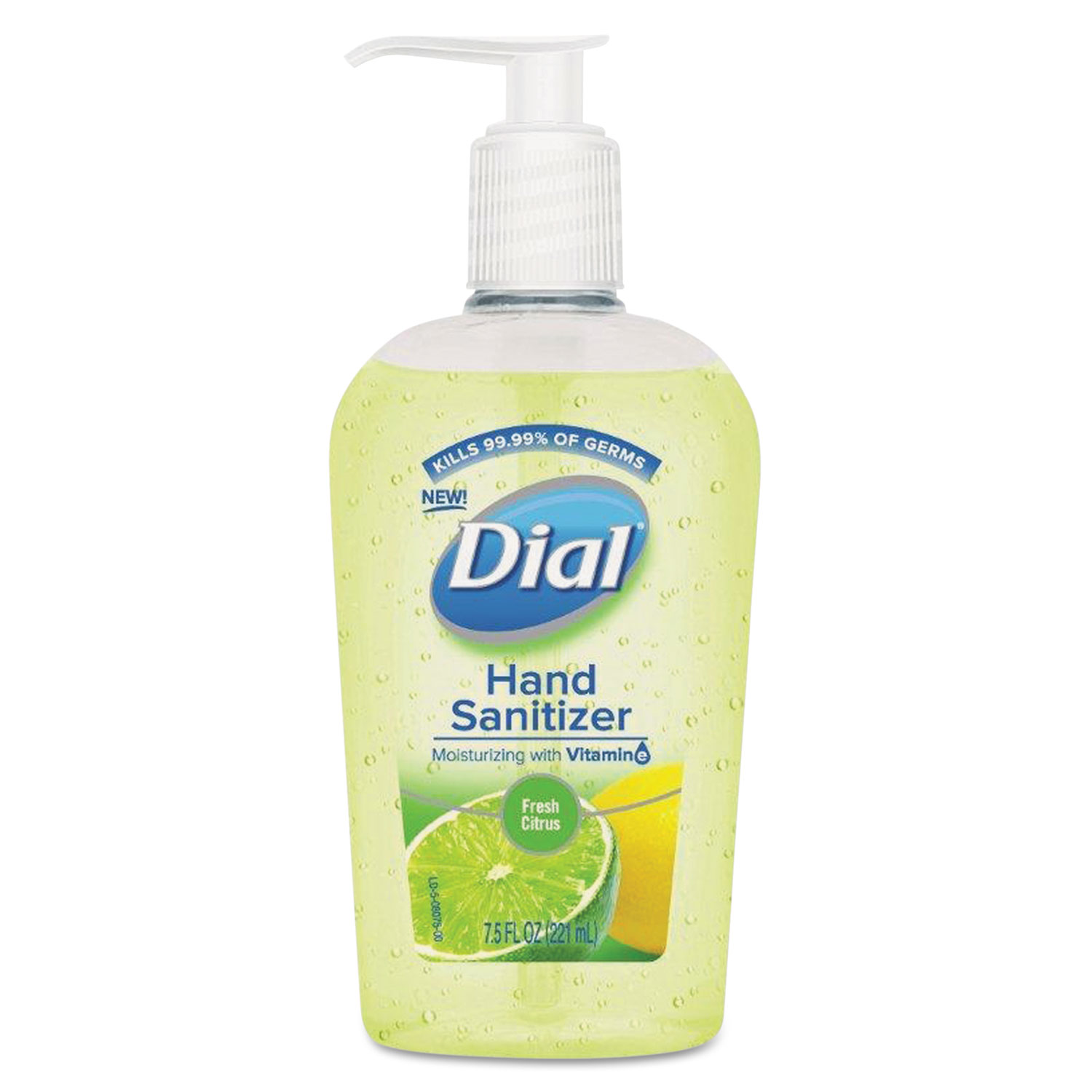Scented Antibacterial Hand Sanitizer, Fresh Citrus, 7.5 oz Bottle, 12/Carton