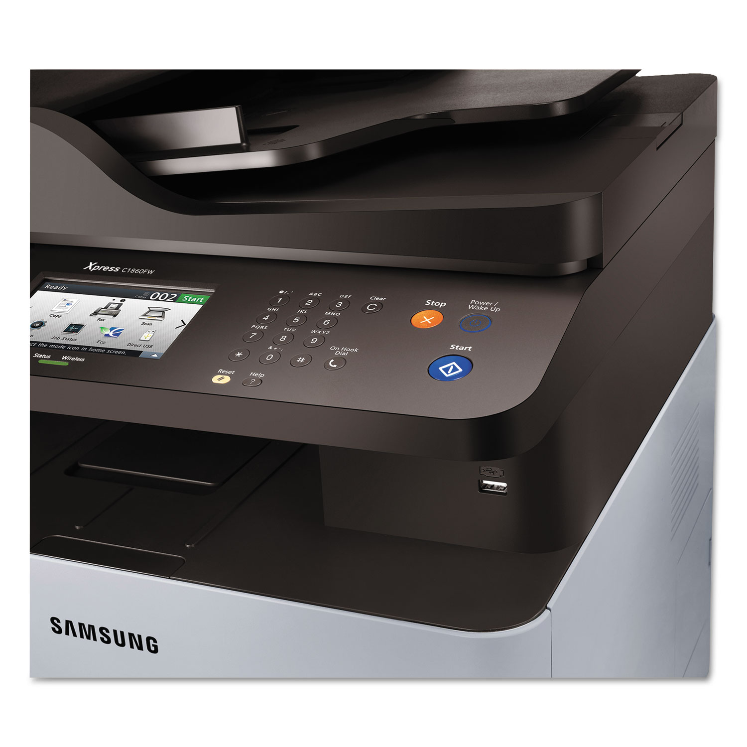 SL-C1860FW Multifunction Laser Printer, Copy/Fax/Print/Scan