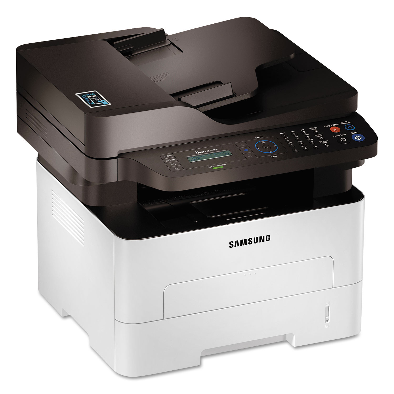 SL-M2885FW Multifunction Laser Printer, Copy/Fax/Print/Scan