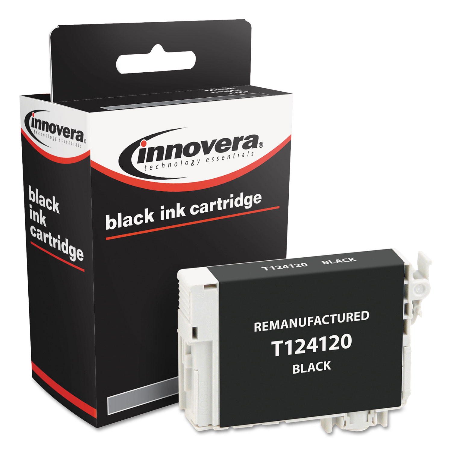 Remanufactured T124120 (124) Ink, Black