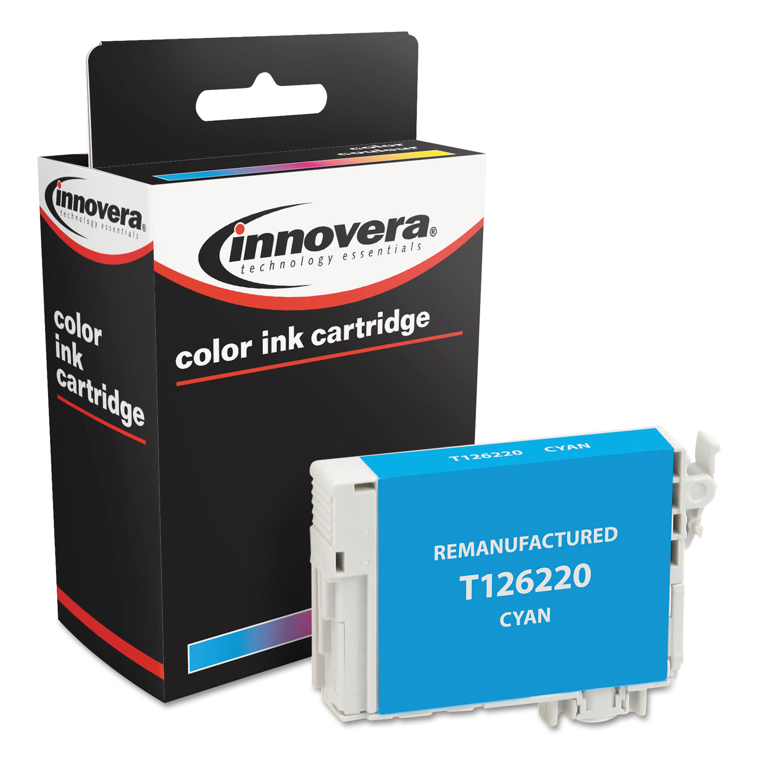 Remanufactured T126220 (126) Ink, 470 Page-Yield, Cyan