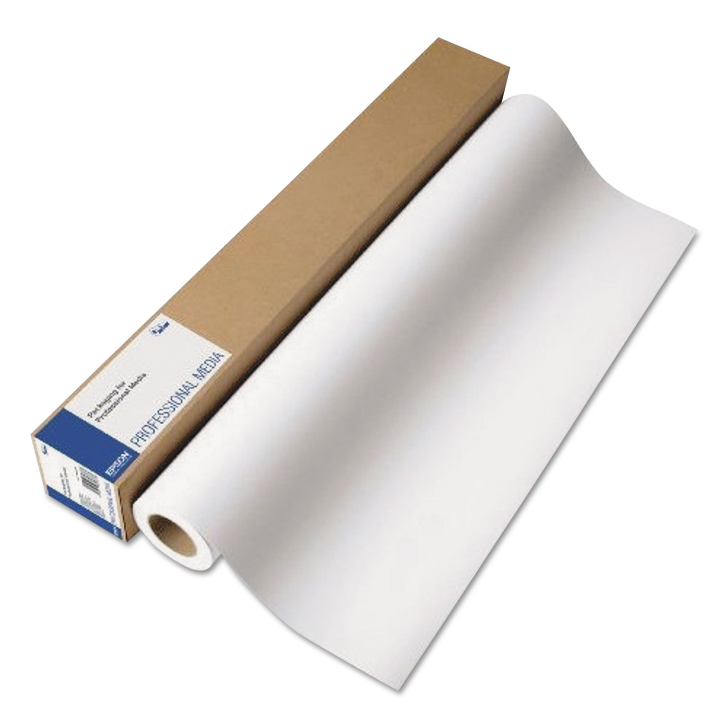  Epson S045585 Professional Media Metallic Photo Paper, 10.5 mil, 16 x 100 ft, Gloss White (EPSS045585) 