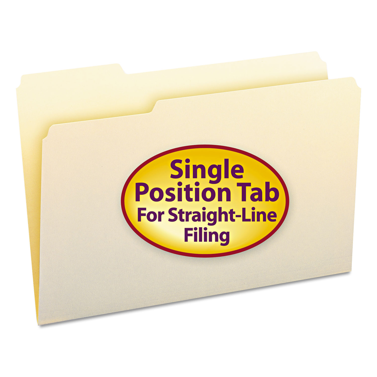 Smead 15331 Manila File Folders, 1/3-Cut Tabs, Left Position, Legal Size, 100/Box (SMD15331) 