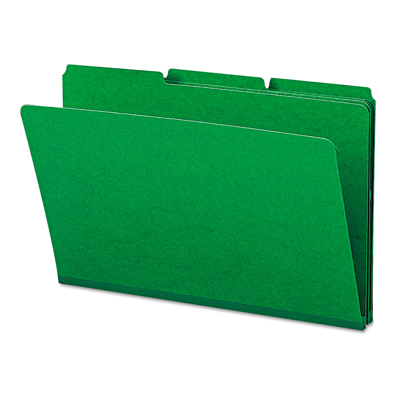  Smead 22546 Expanding Recycled Heavy Pressboard Folders, 1/3-Cut Tabs, 1 Expansion, Legal Size, Green, 25/Box (SMD22546) 