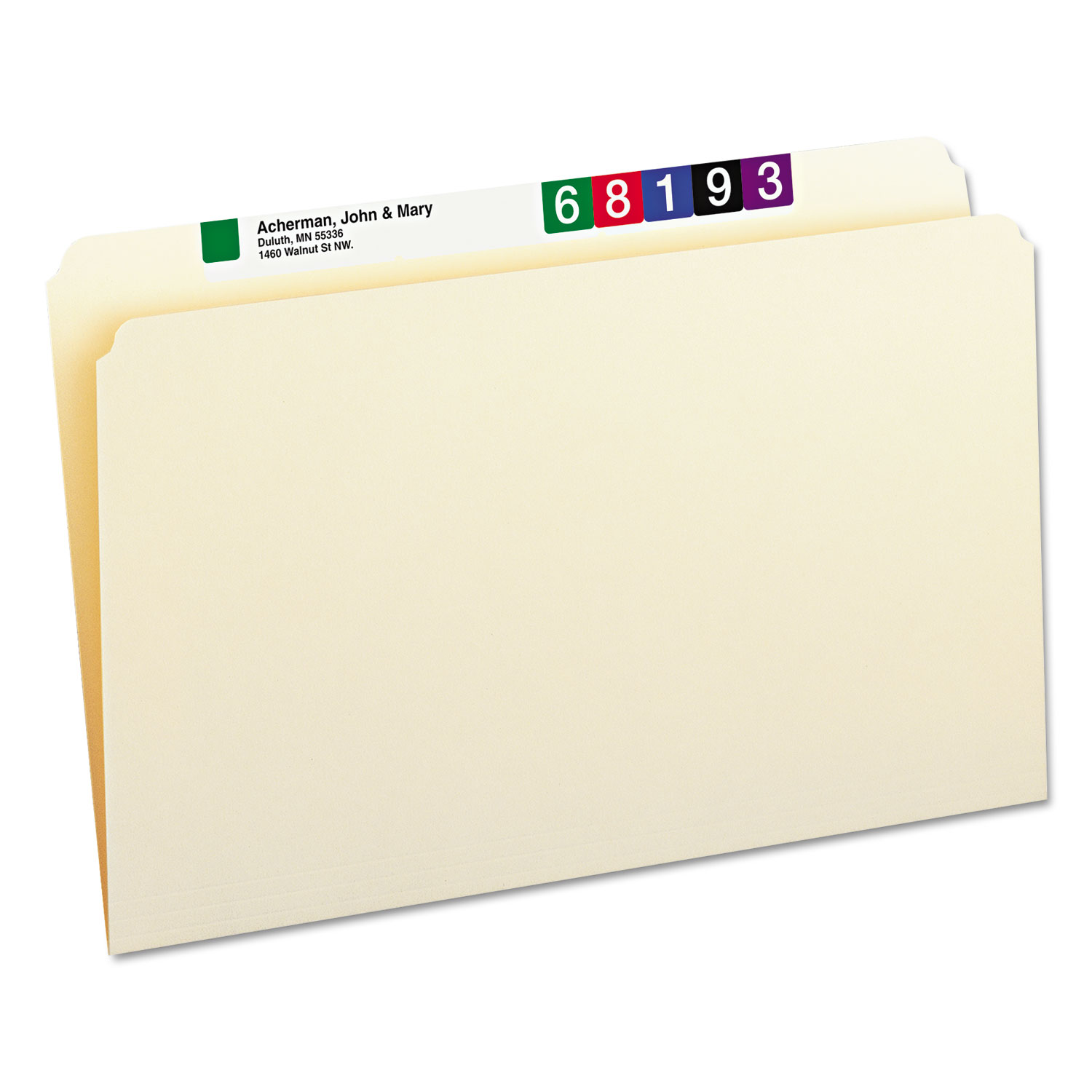  Smead 15300 Manila File Folders, Straight Tab, Legal Size, 100/Box (SMD15300) 