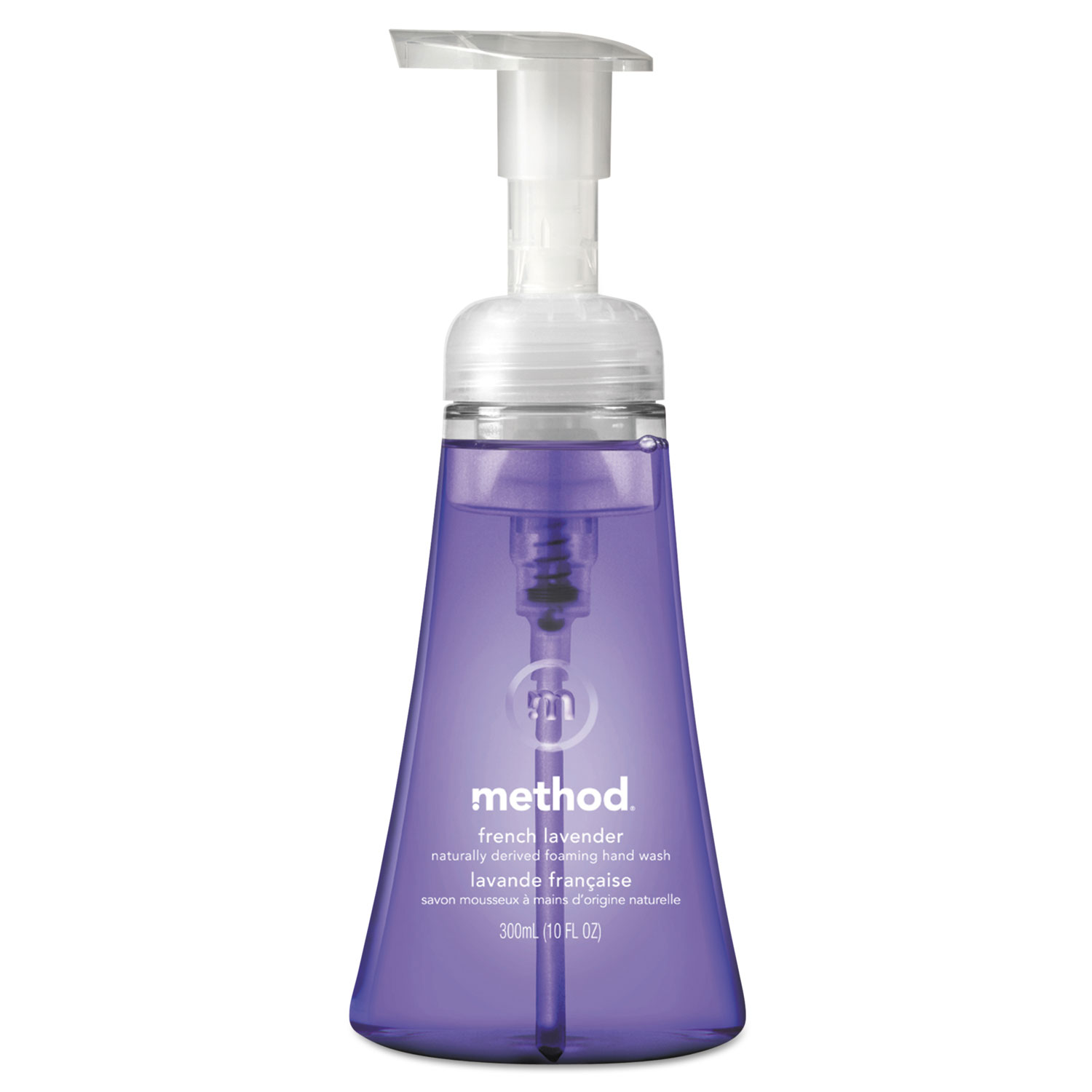  Method MTH00363 Foaming Hand Wash, French Lavender, 10 oz Pump Bottle, 6/Carton (MTH00363CT) 