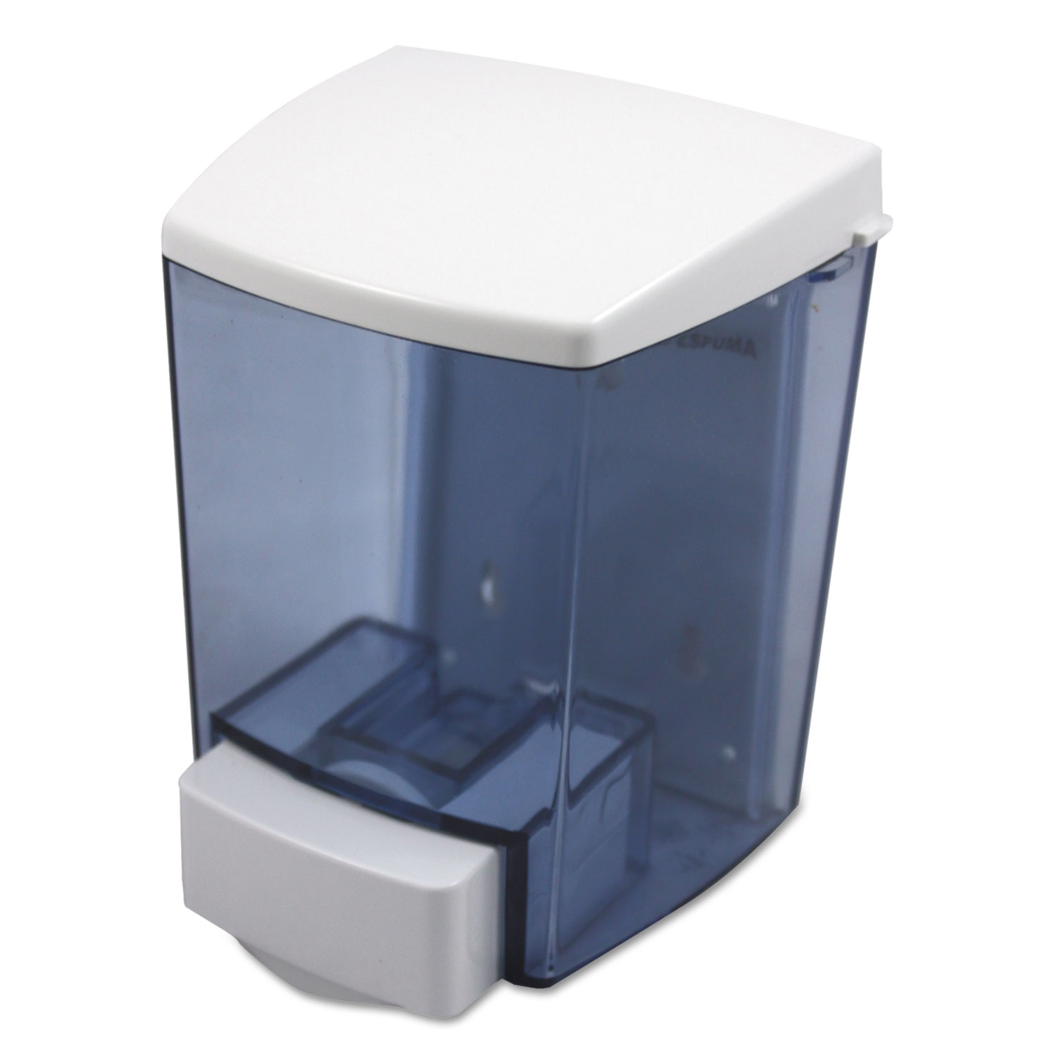 ClearVu Encore Liquid Soap Dispenser, 30 oz, 4.5" x 4" x 6.25", Black/White