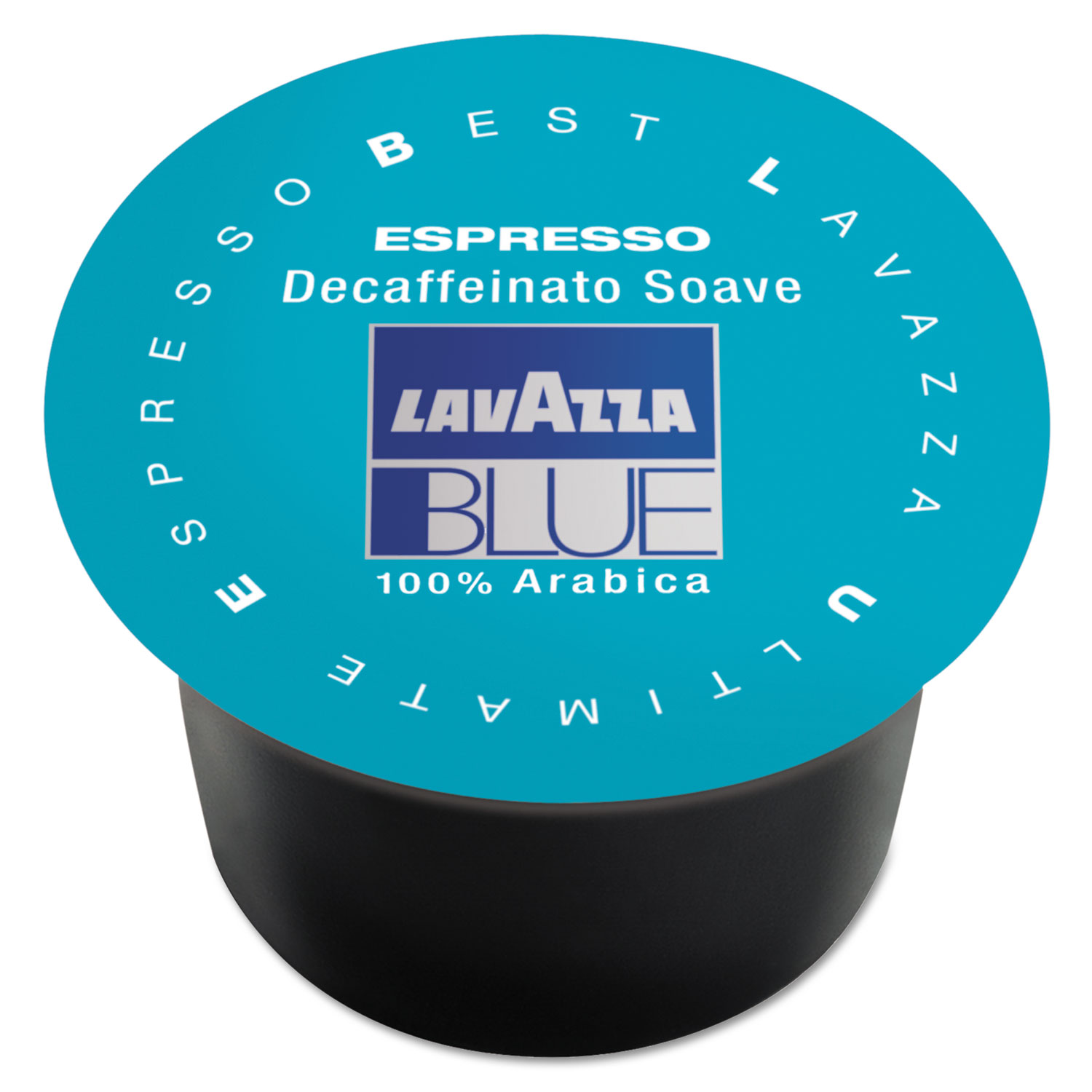  Lavazza 910 BLUE Espresso Capsules, Capsules, Decaffeinated Medium Roast, 8g, 100/Box (LAV910) 