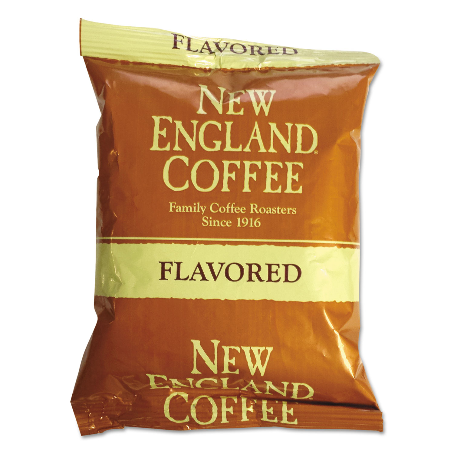  New England Coffee 026530 Coffee Portion Packs, Hazelnut Creme, 2.5 oz Pack, 24/Box (NCF026530) 