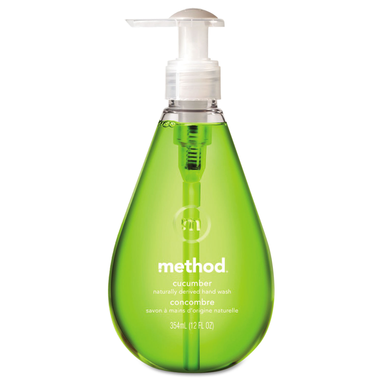  Method 817939000298 Gel Hand Wash, Cucumber, 12 oz Pump Bottle (MTH00029) 