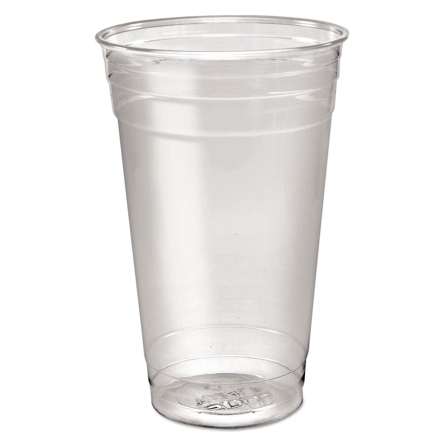  Dart TD24 Ultra Clear PETE Cold Cups, 24 oz, Clear, 50/Sleeve, 12 Sleeves/Carton (DCCTD24) 
