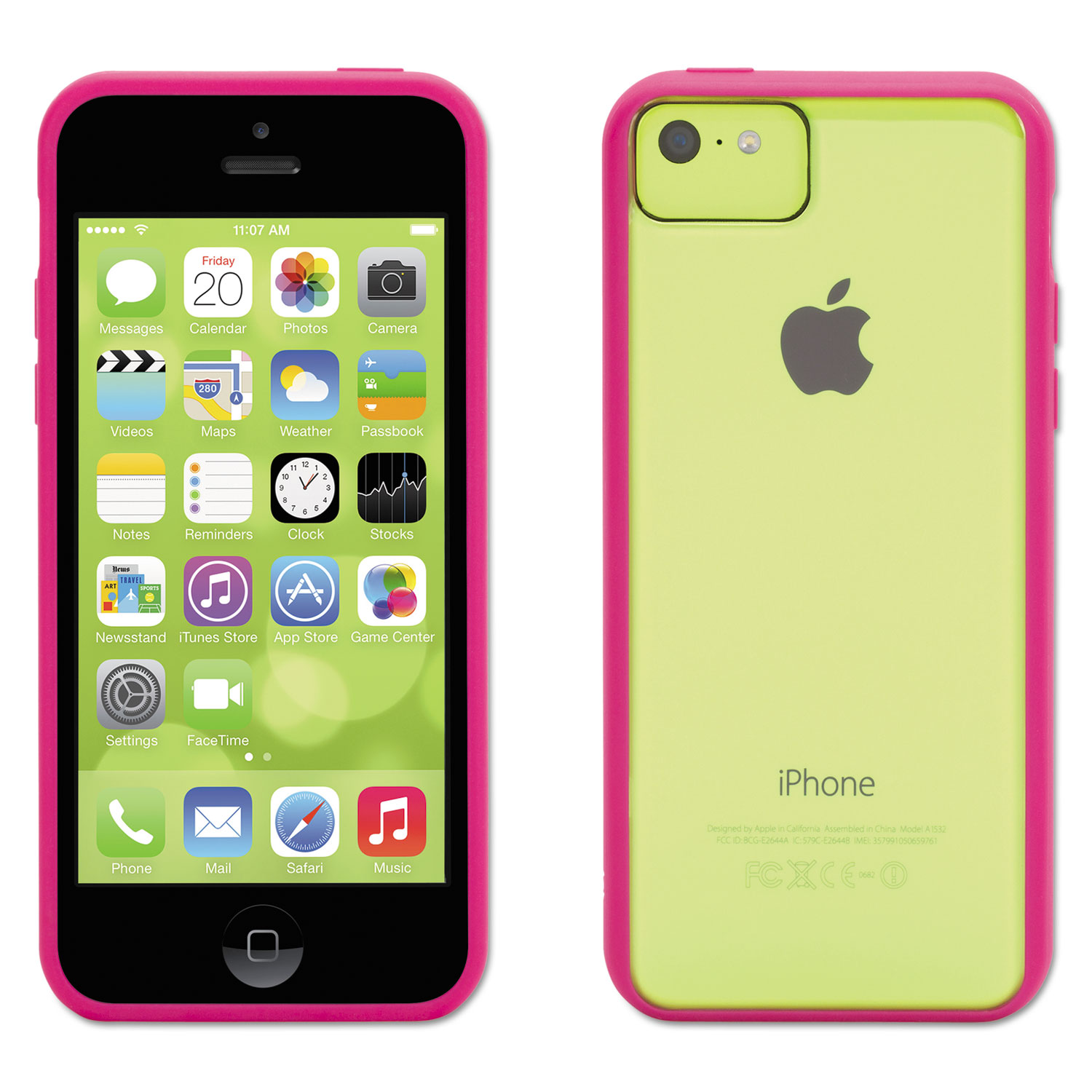 Reveal Case for iPhone 5c, Pink